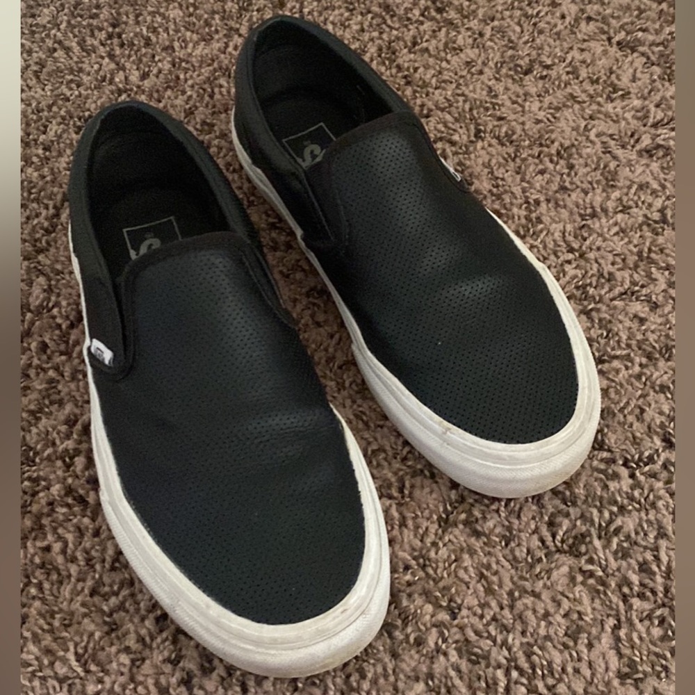 Leather Vans